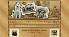 Desktop Screenshot of ecole-formation-metiers-canins.com